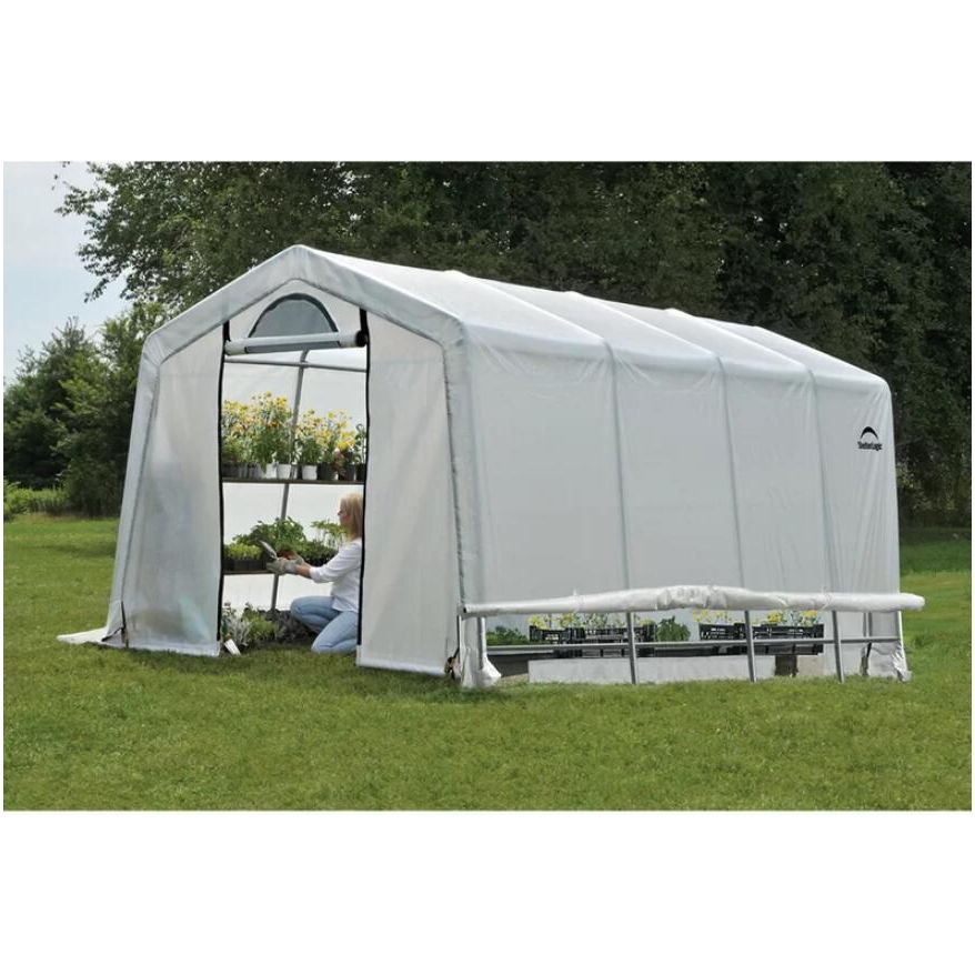 ShopGrowSpaces, 10' W x 20' D Greenhouse Large Walk-in Greenhouse