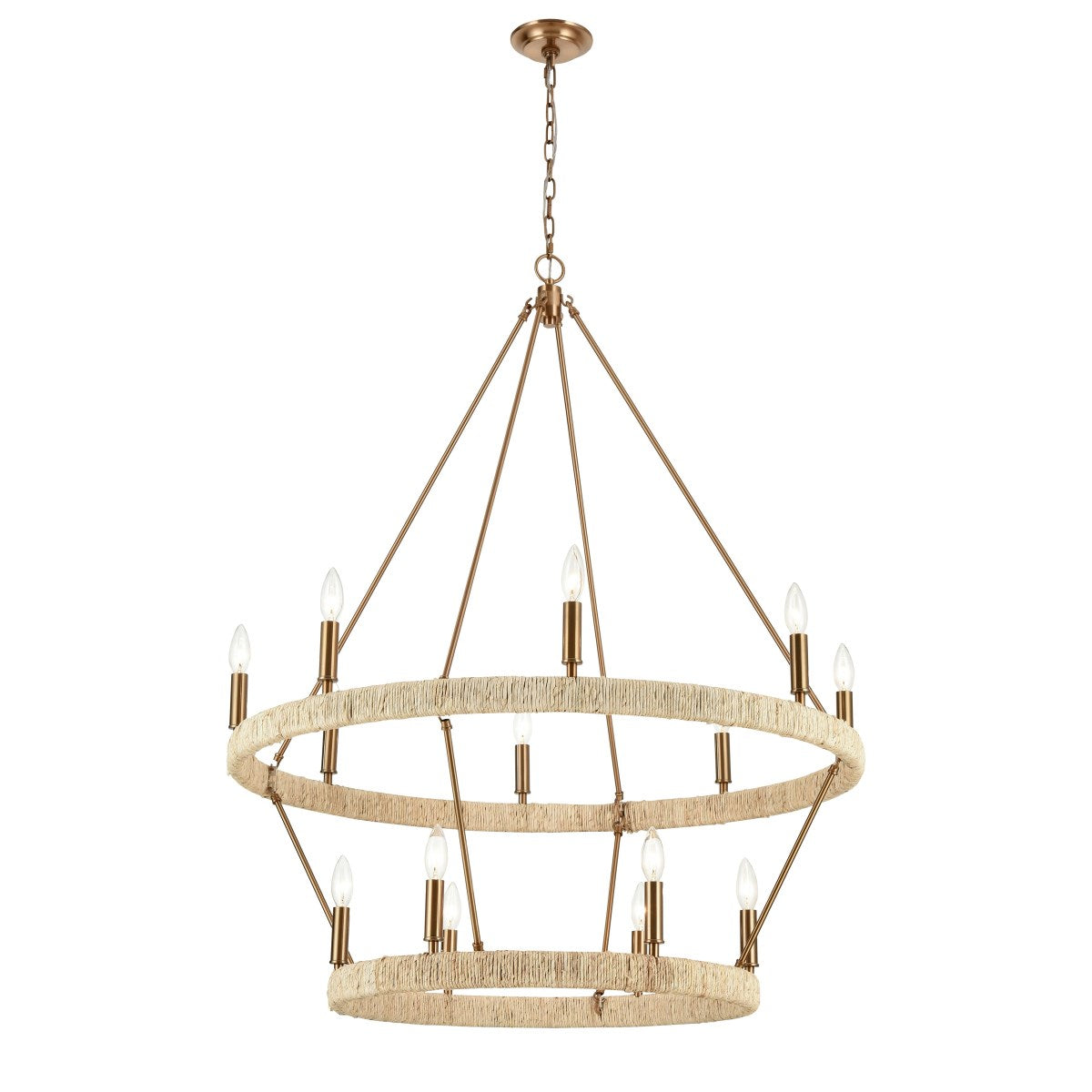 Elk Home, Abaca 2-Tier Chandelier