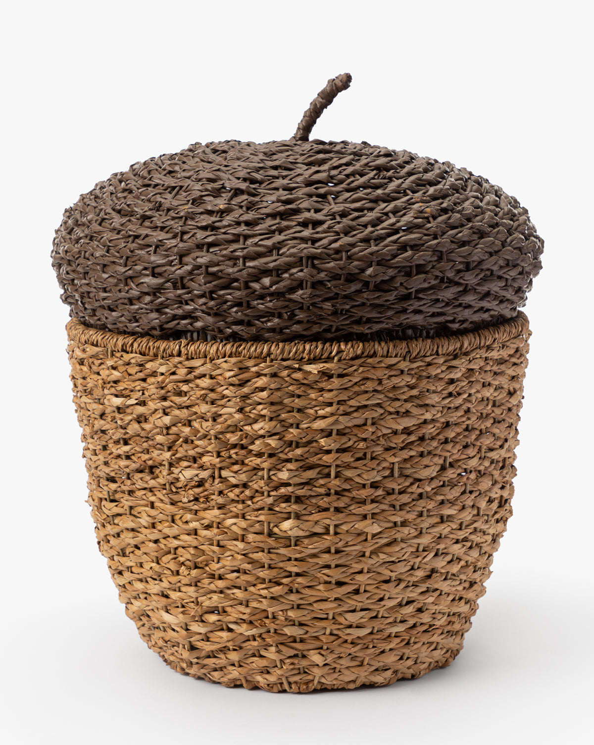 Creative Co-Op, Acorn Hand-Woven Rattan Footed Basket