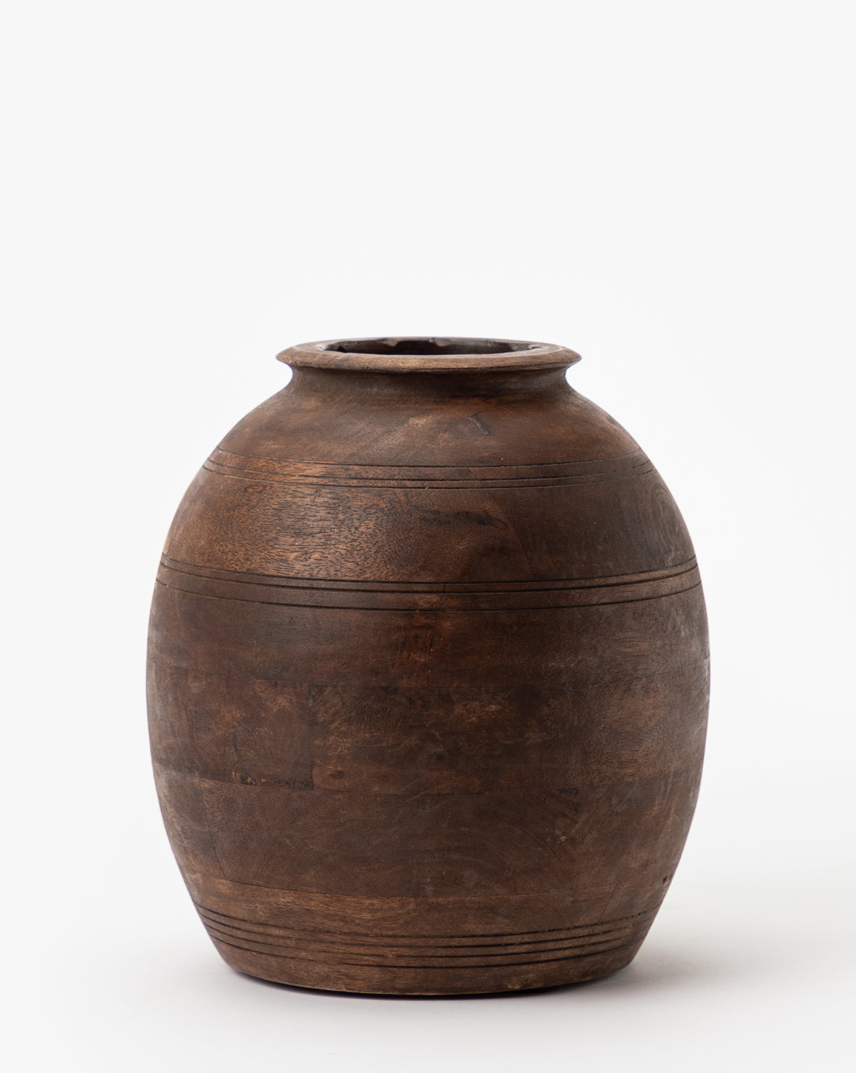 Goel Exports, Aged Wood Vase