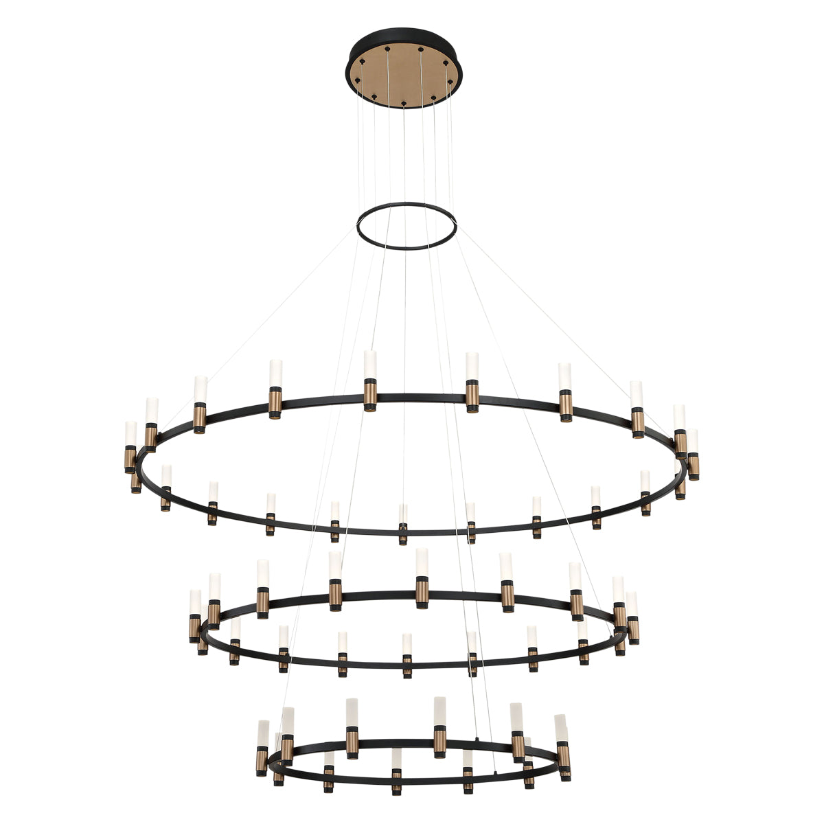 Eurofase, Albany 60" 3 Tier Round Chandelier