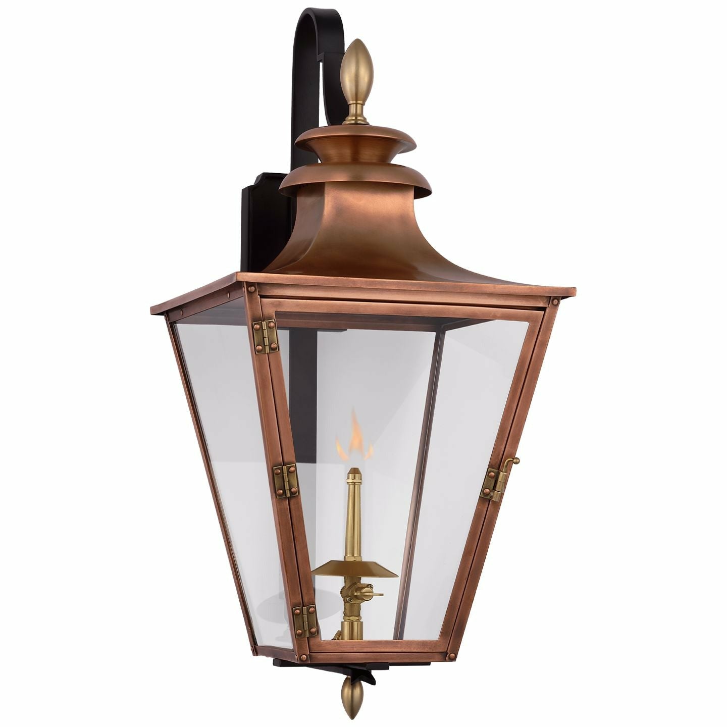 Visual Comfort, Albermarle Bracketed Gas Wall Lantern