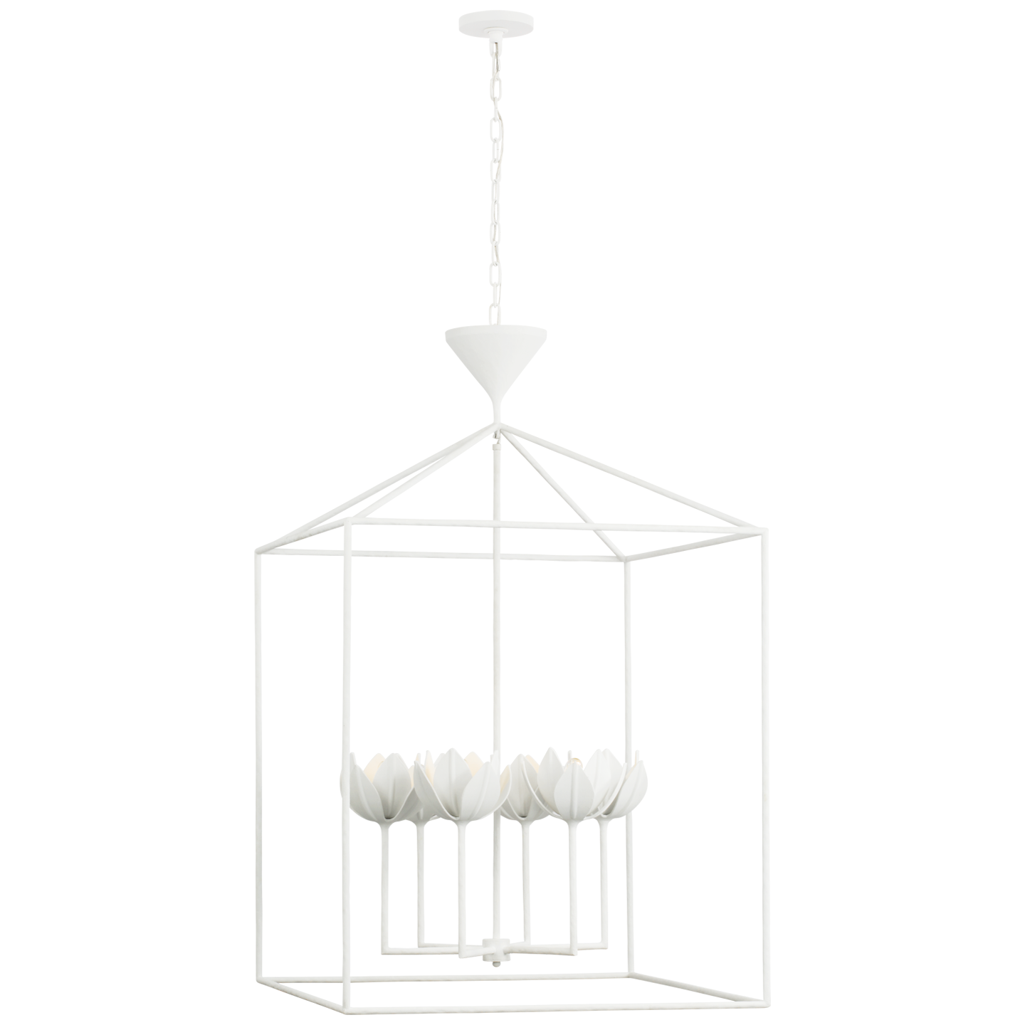 Visual Comfort, Alberto Extra Large Open Cage Lantern