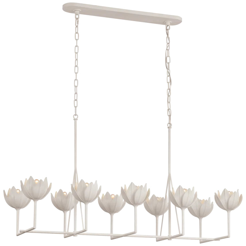 Visual Comfort, Alberto Large Linear Chandelier