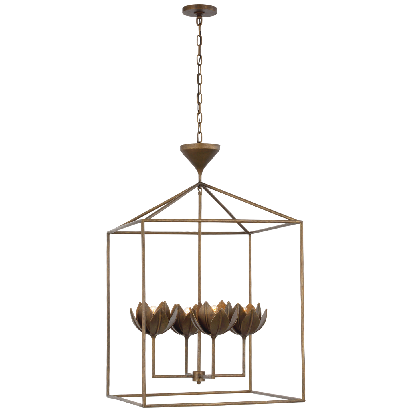 Visual Comfort, Alberto Large Open Cage Lantern