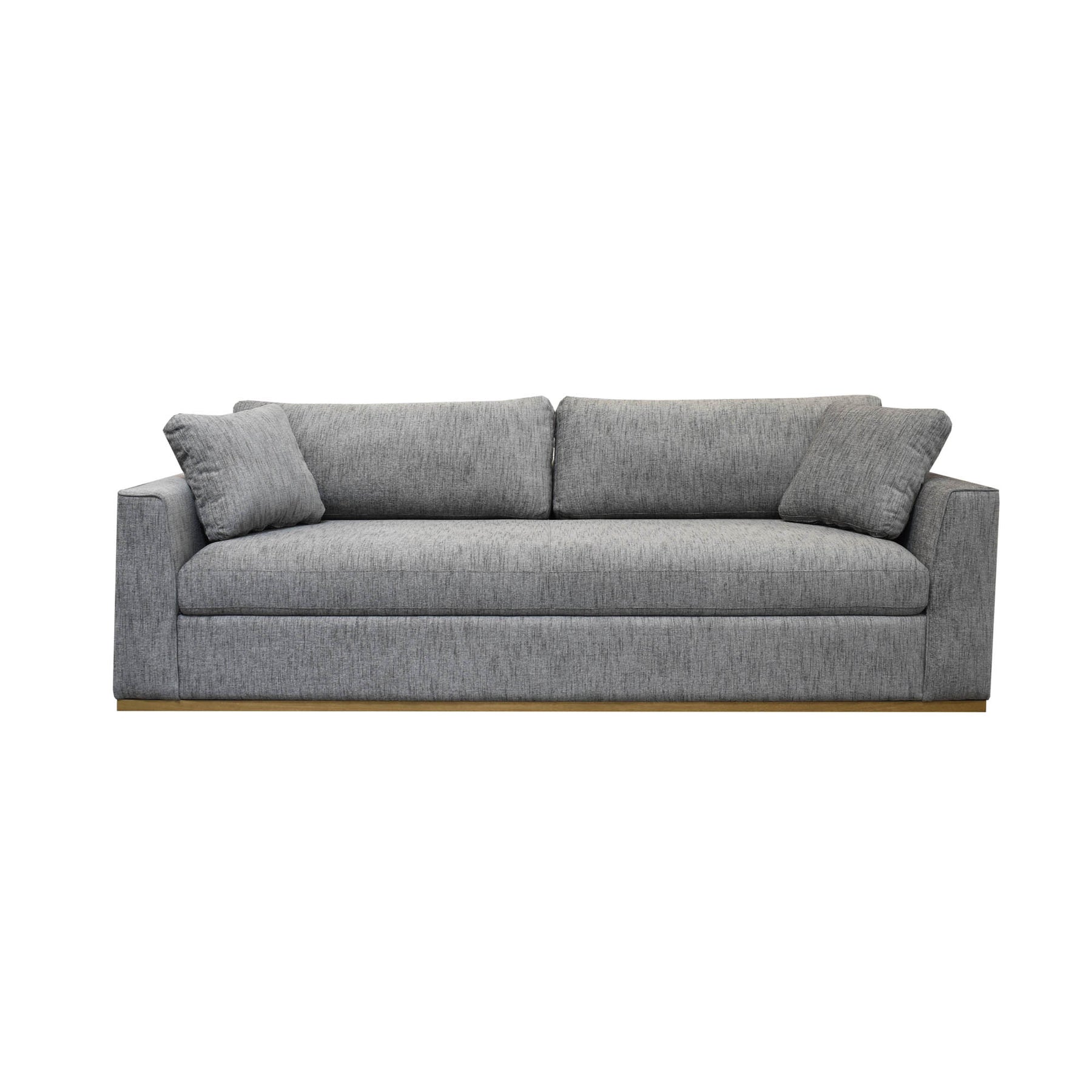 LH Imports, Aldo Sofa - Woven Charcoal