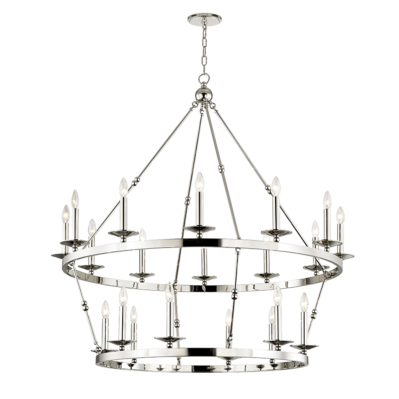 Hudson Valley Lighting, Allendale 2-Tier Chandelier