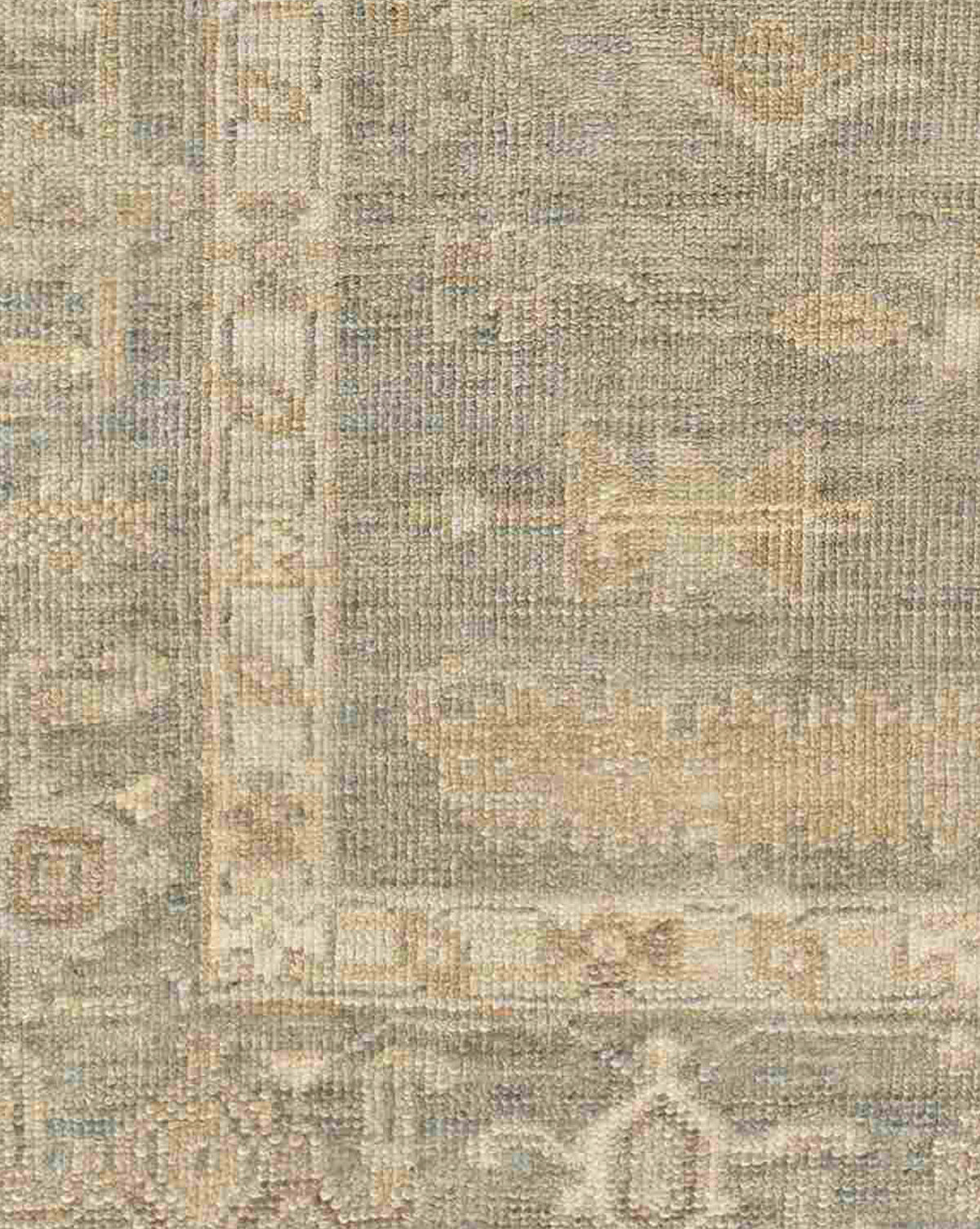 Surya, Antalya Gray Hand-Knotted Rug