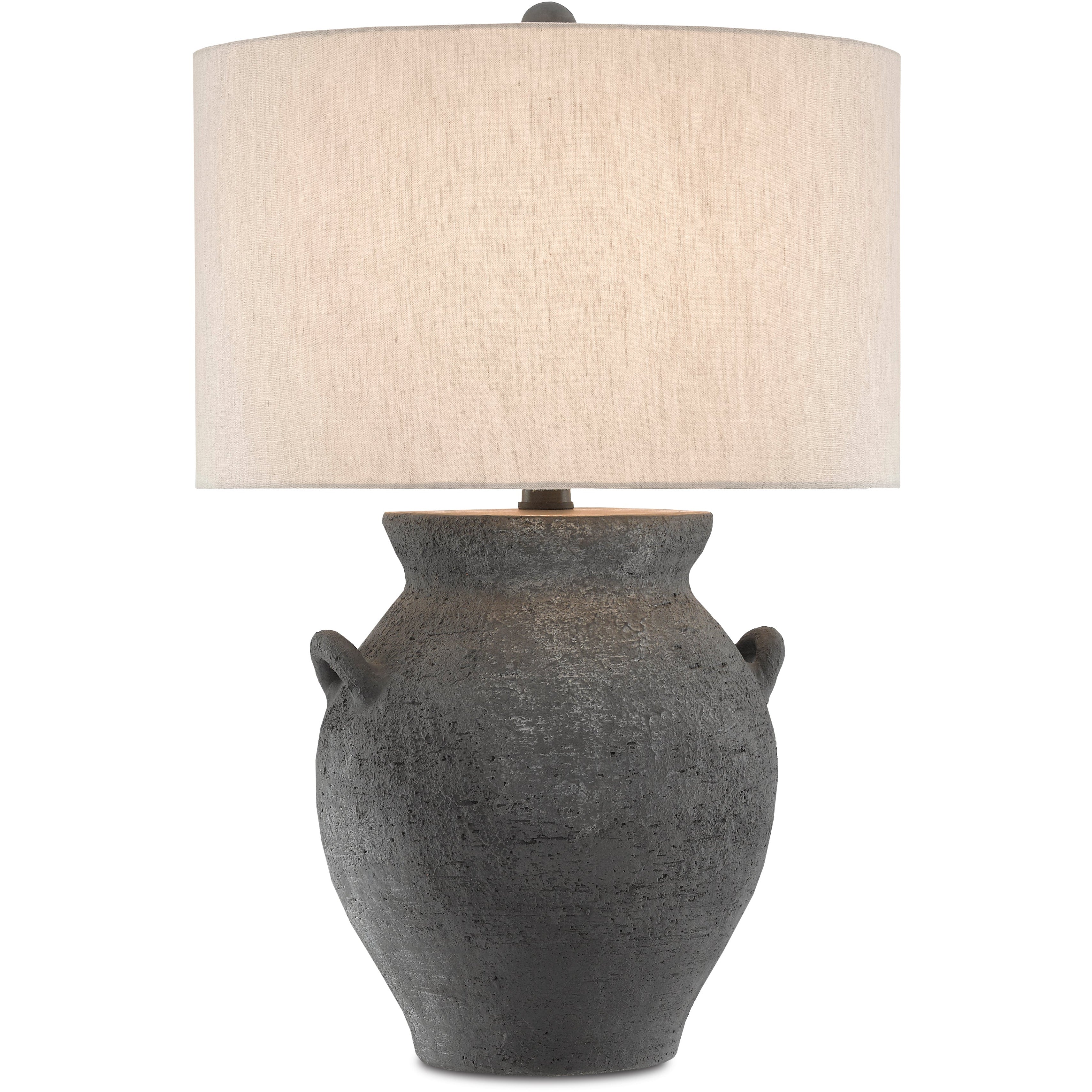 Currey & Company, Anza Black Table Lamp