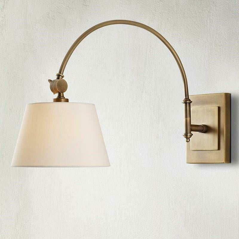 Currey & Company, Ashy Swing-Arm Sconce