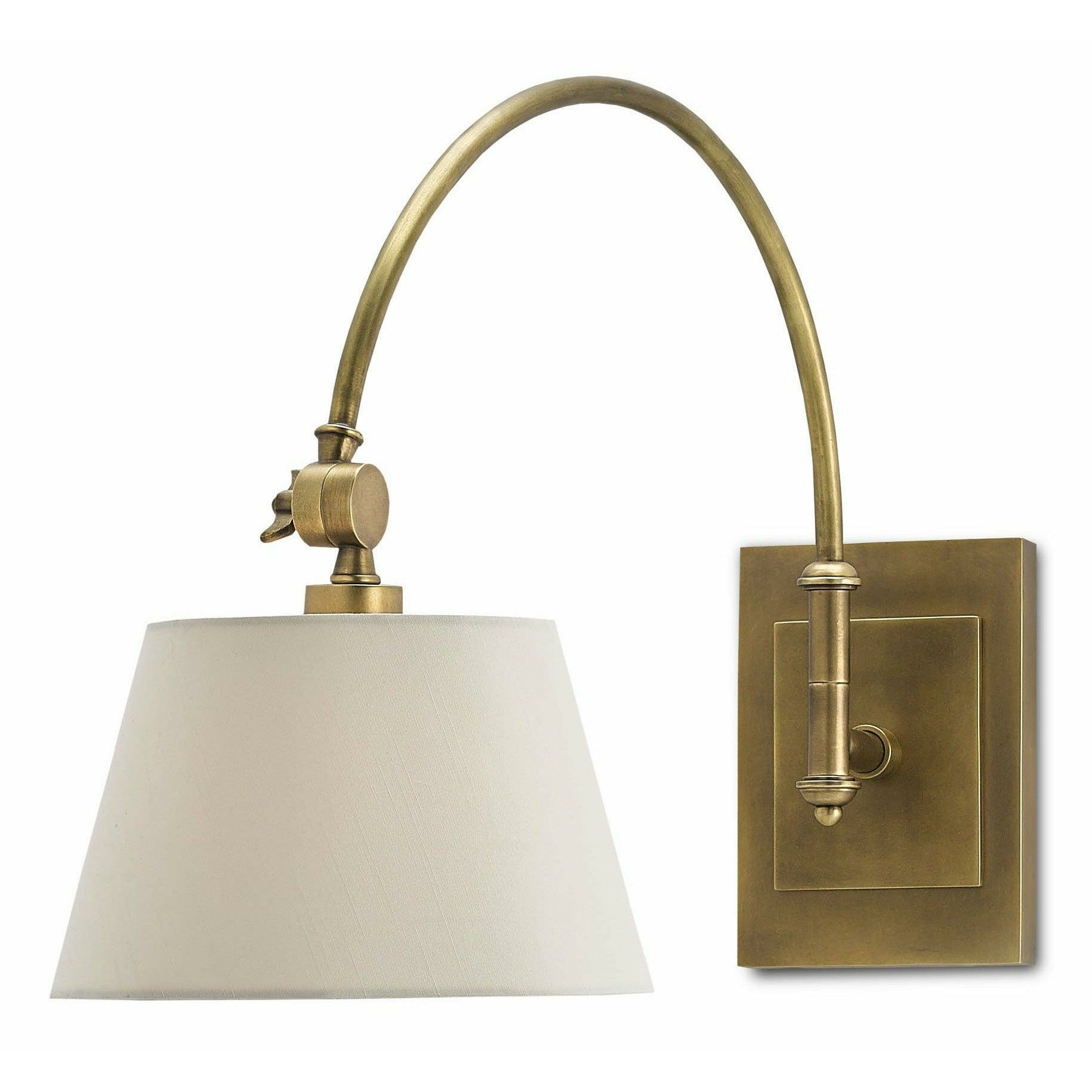 Currey & Company, Ashy Swing-Arm Sconce