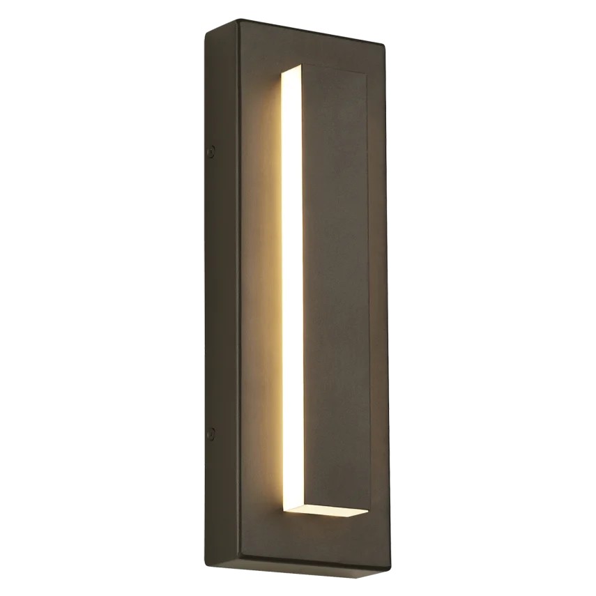 Tech Lighting, Aspen 15 Outdoor Wall Sconce in Charcoal