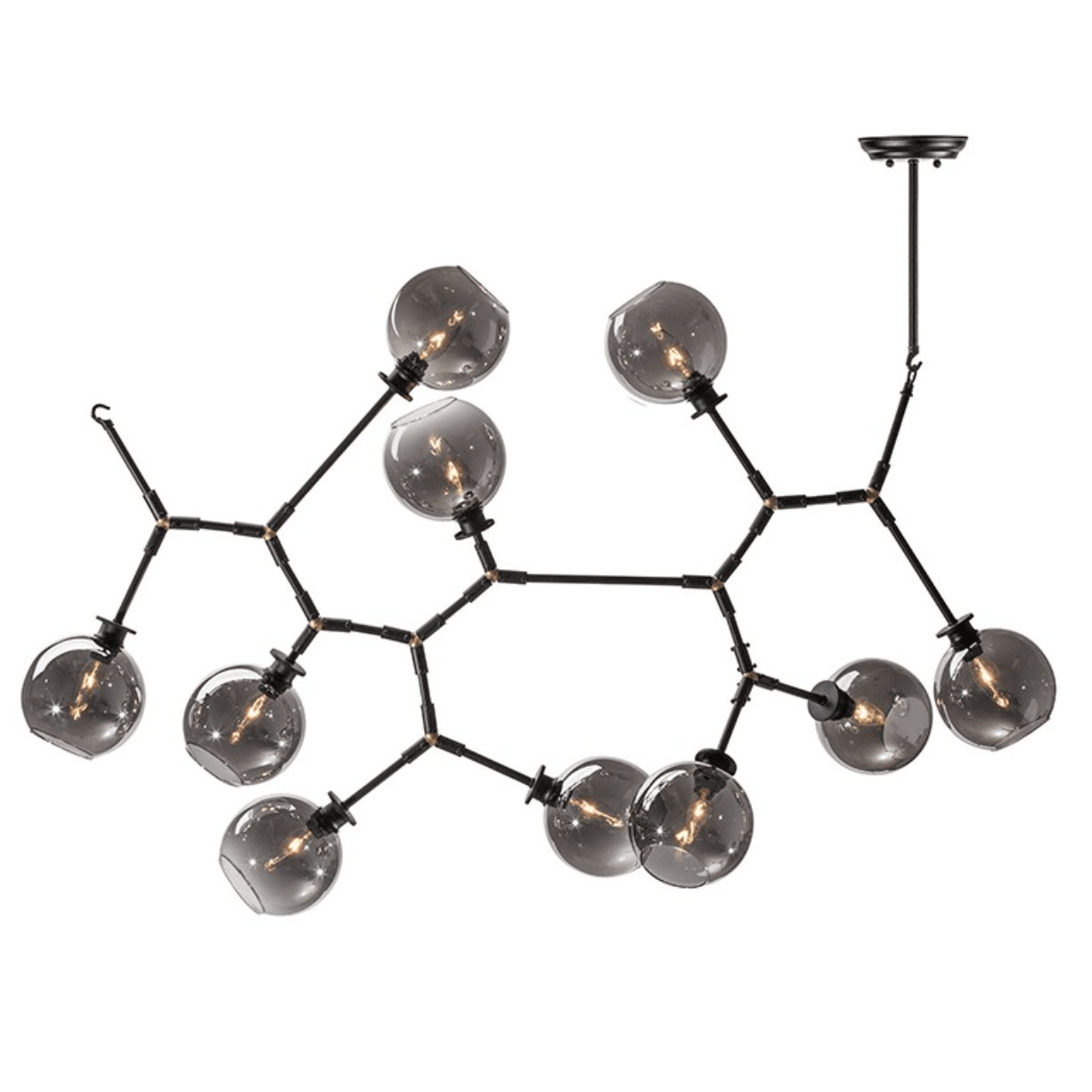 Nuevo, Atom 10-Light Chandelier