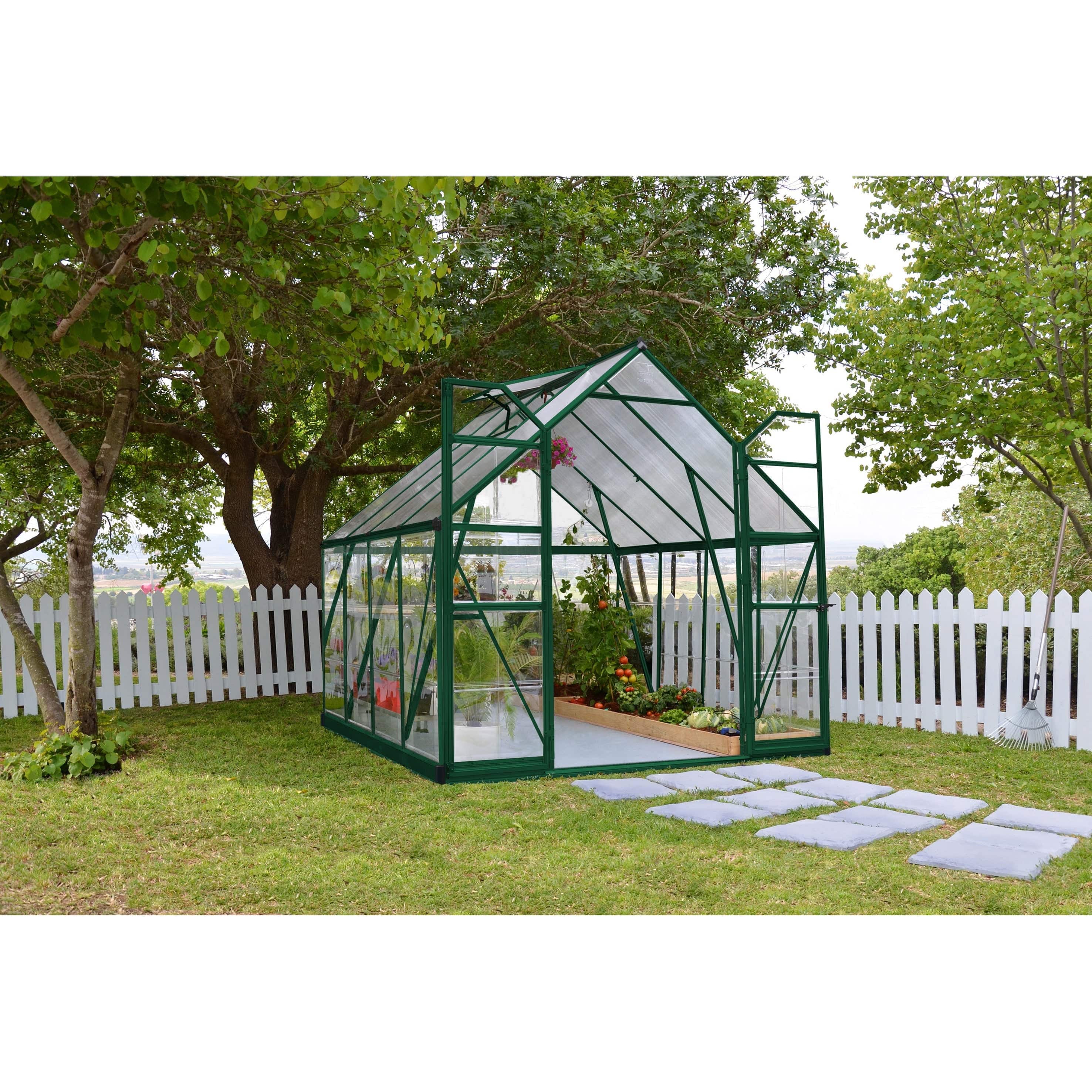 Palram - Canopia, Balance 8x7x8ft Clear Wall Greenhouse