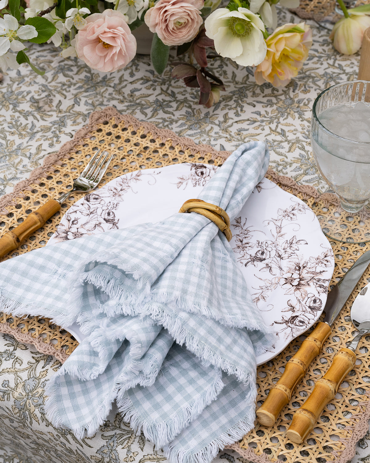 Two's Company, Bamboo Napkin Rings (Set of 4)