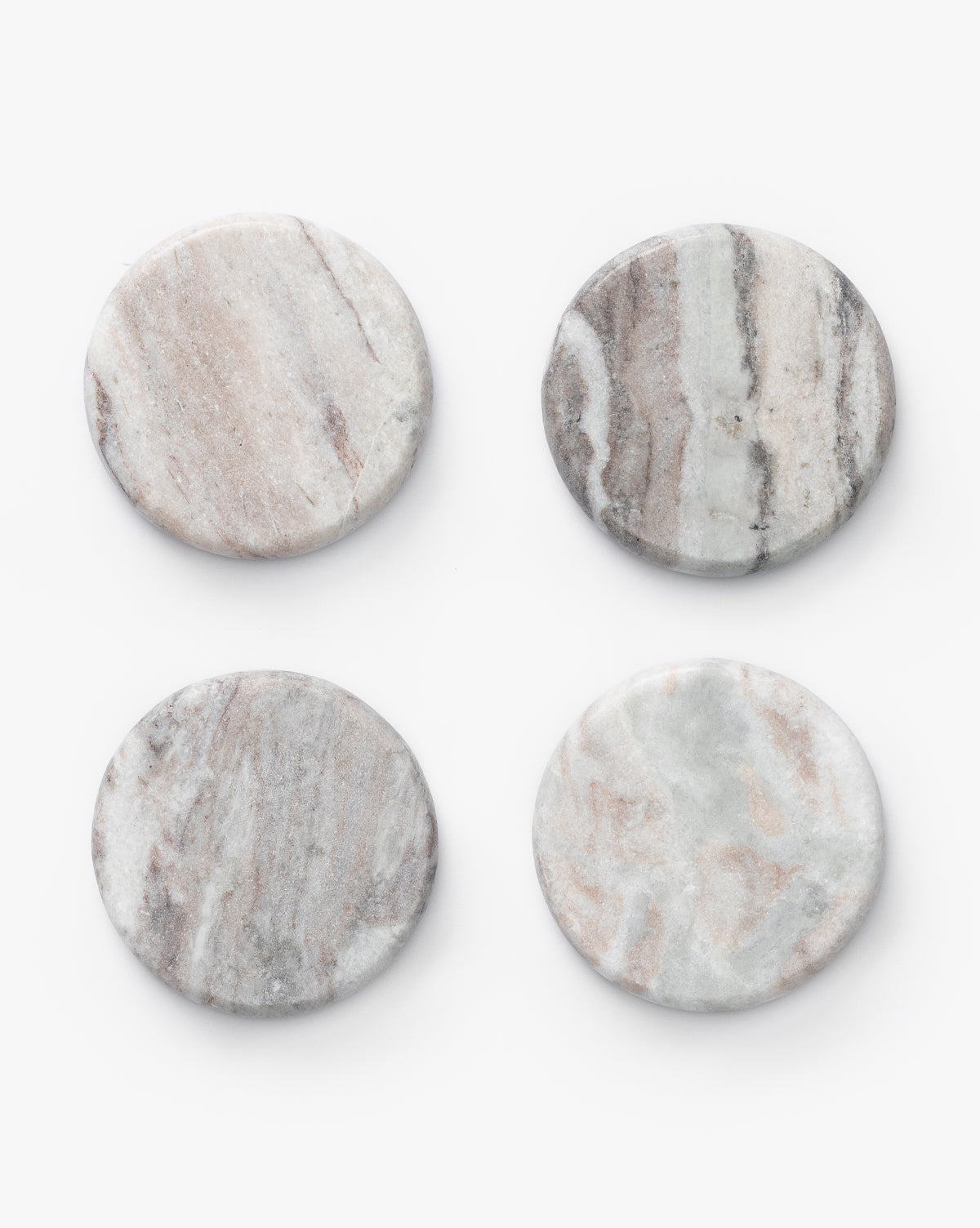 Be Home, Benthe Marble Coasters (Set of 4)