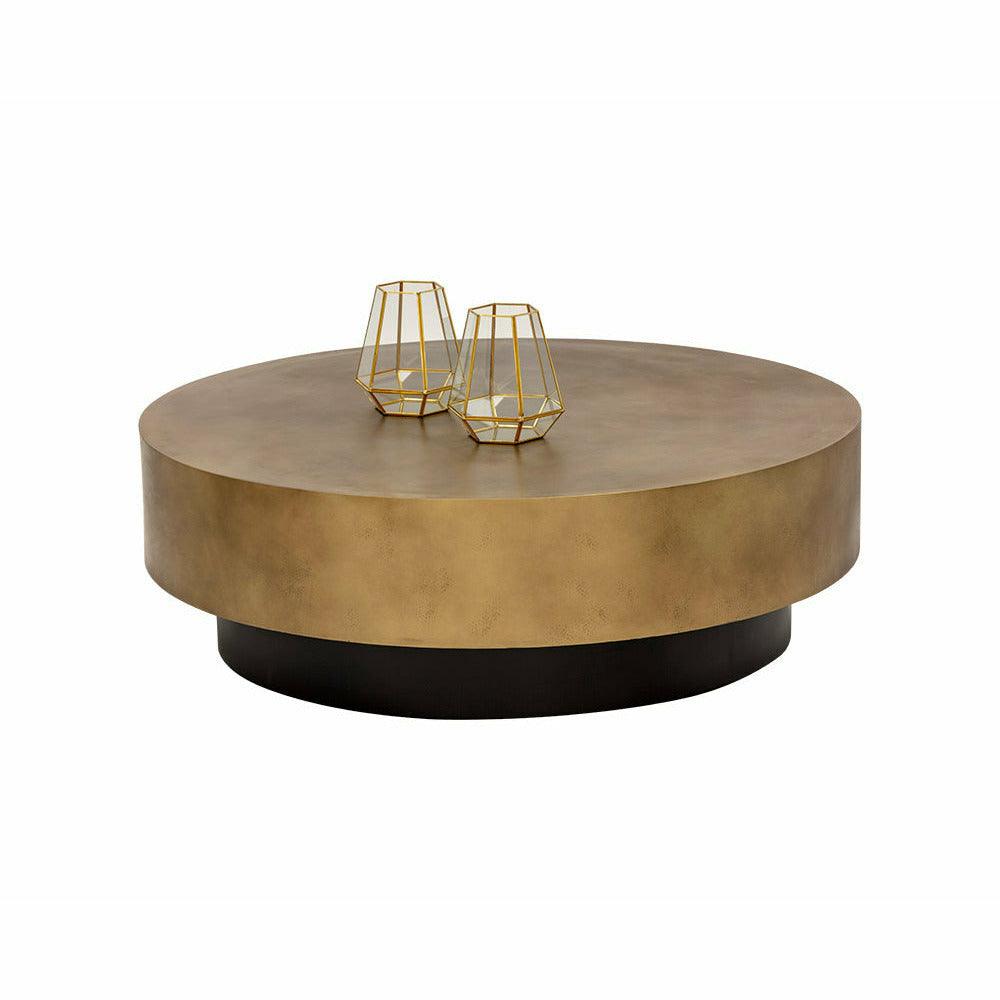 Sunpan, Bernaby Coffee Table - Antique Brass