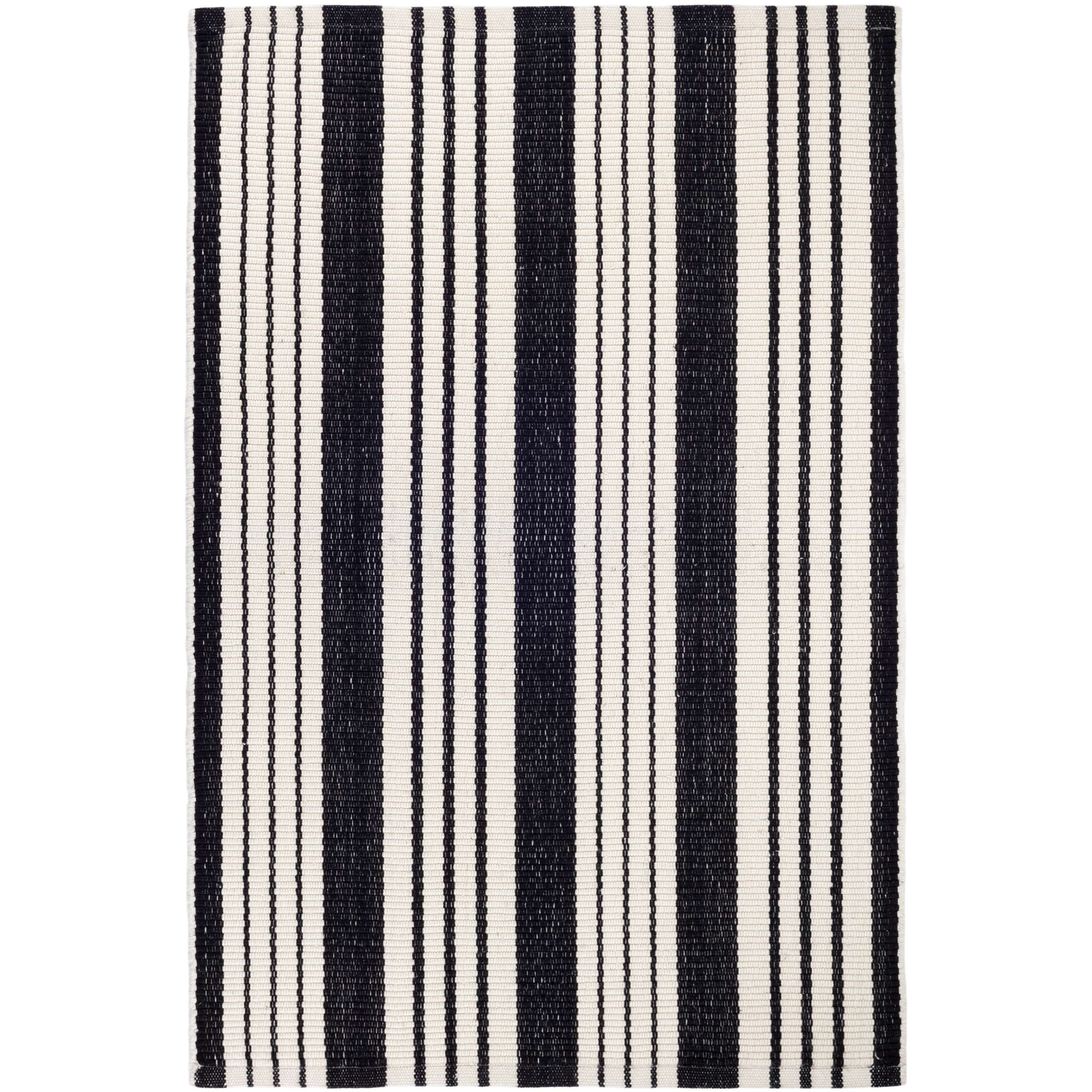 Annie Selke, Birmingham Black Indoor/Outdoor Rug