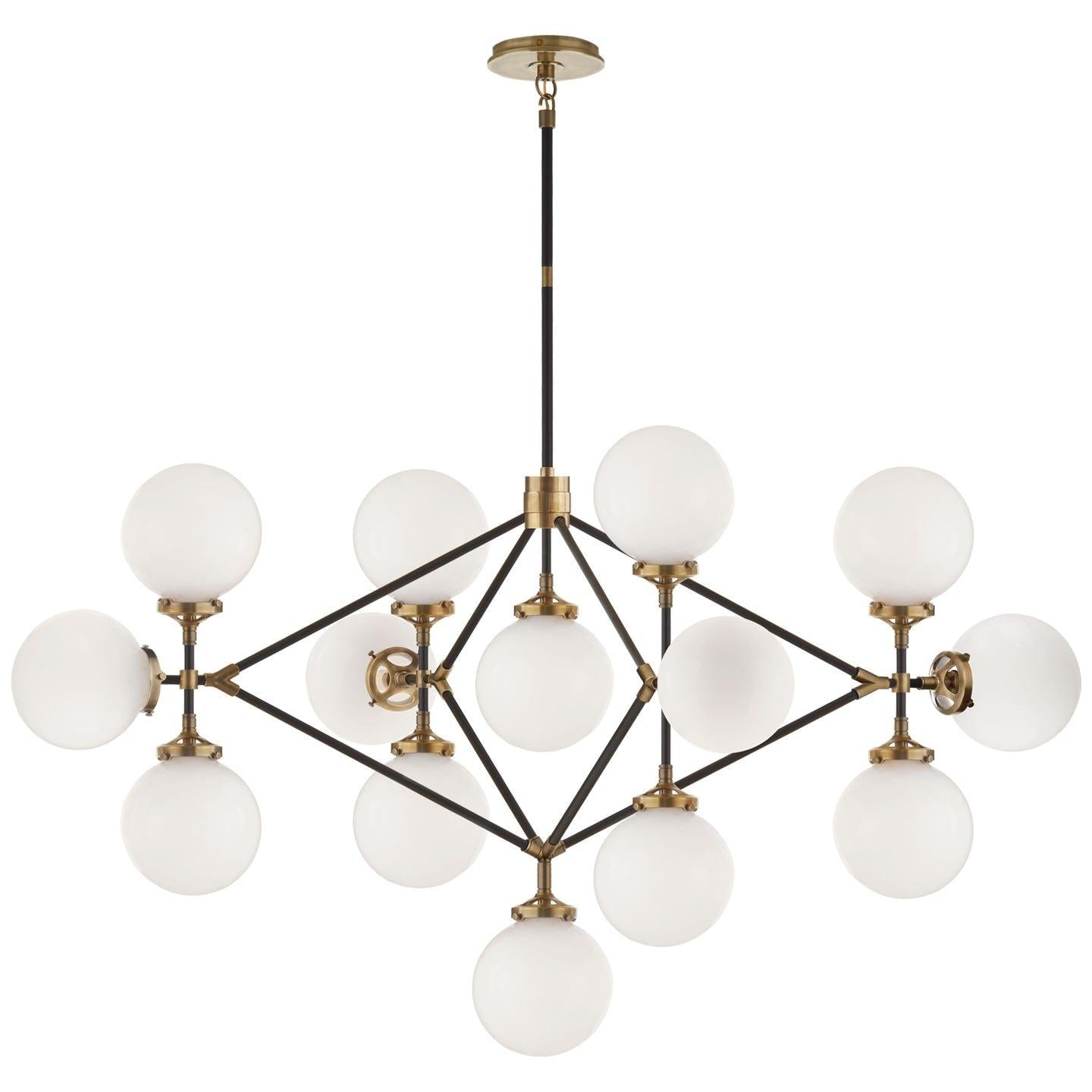 Visual Comfort, Bistro Oblong Chandelier