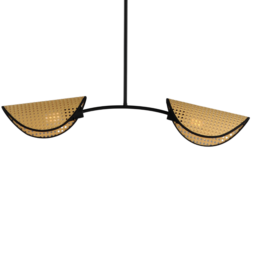 Maxim Lighting, Bonnet 2-Light Chandelier