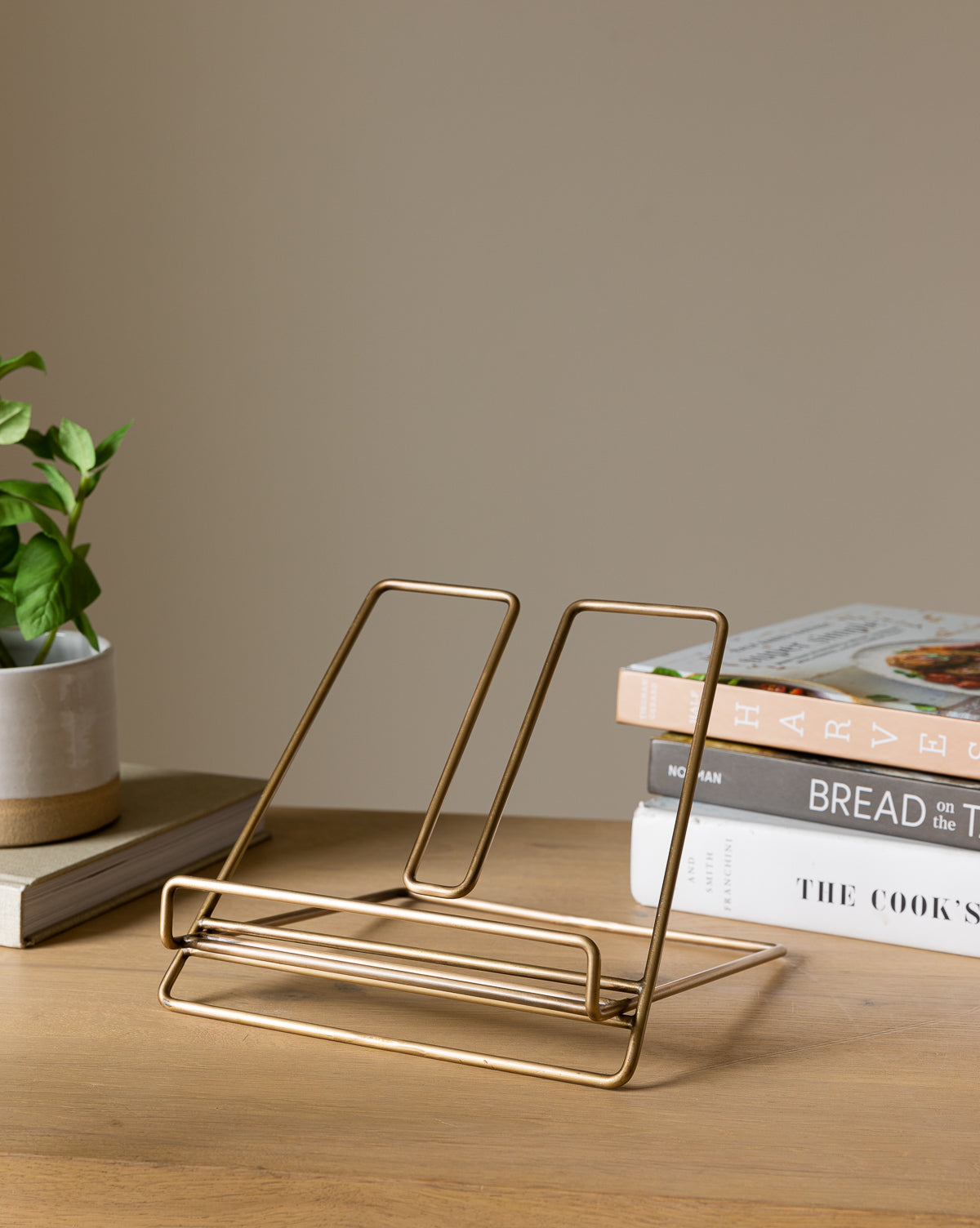 Fog Linen, Brass Cookbook Holder