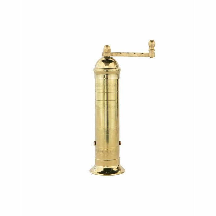 Pepper Mill, Brass Pepper Mill - 8 "