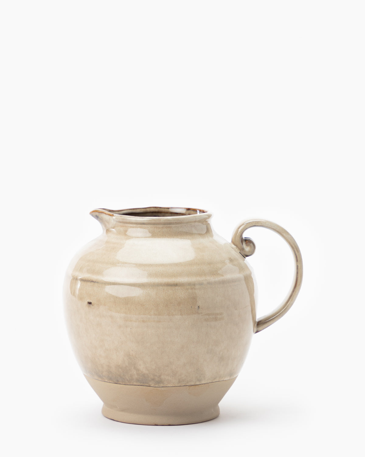 Creative Co-Op, Brown Stoneware Pitcher