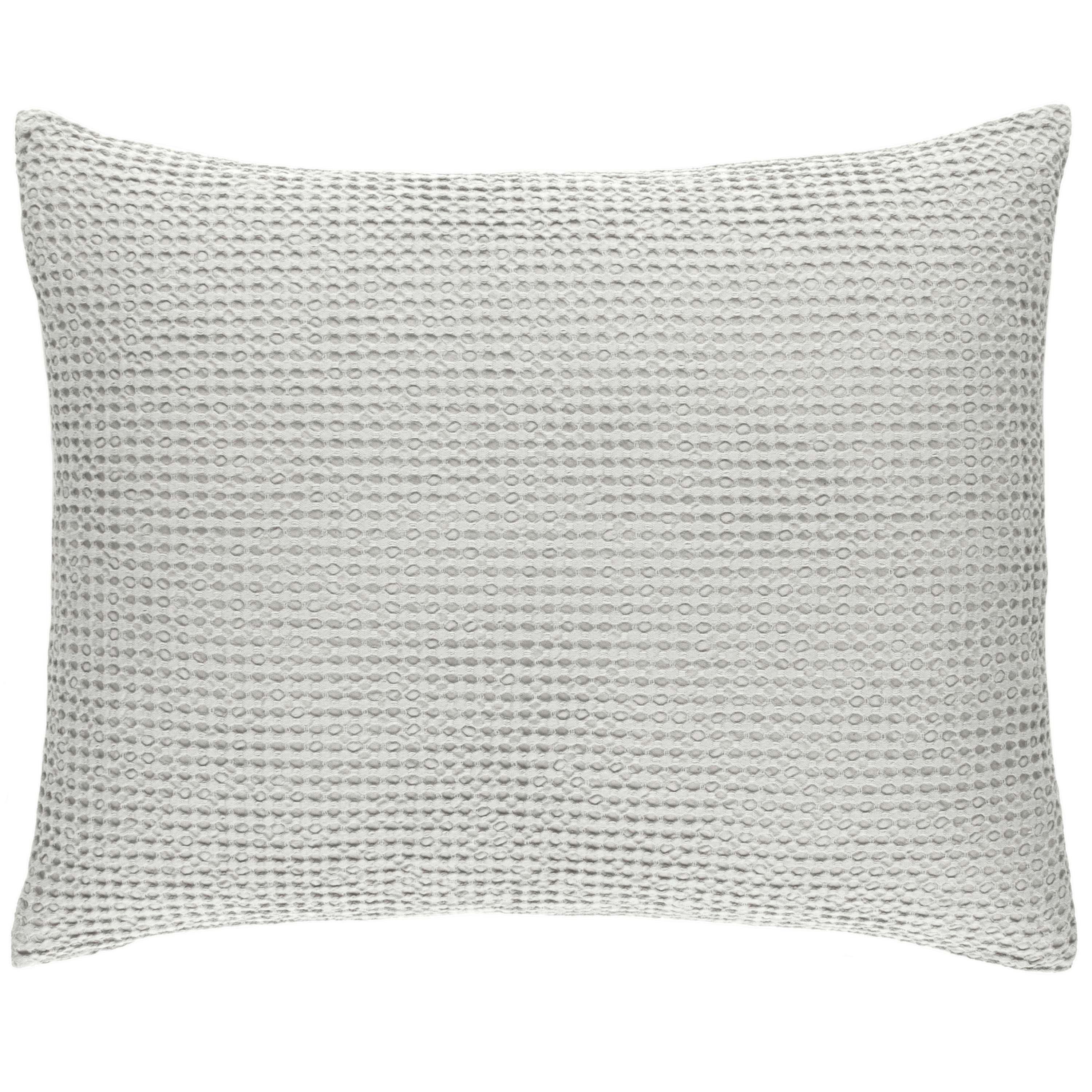 Annie Selke, Bubble Dove Grey Matelasse Sham