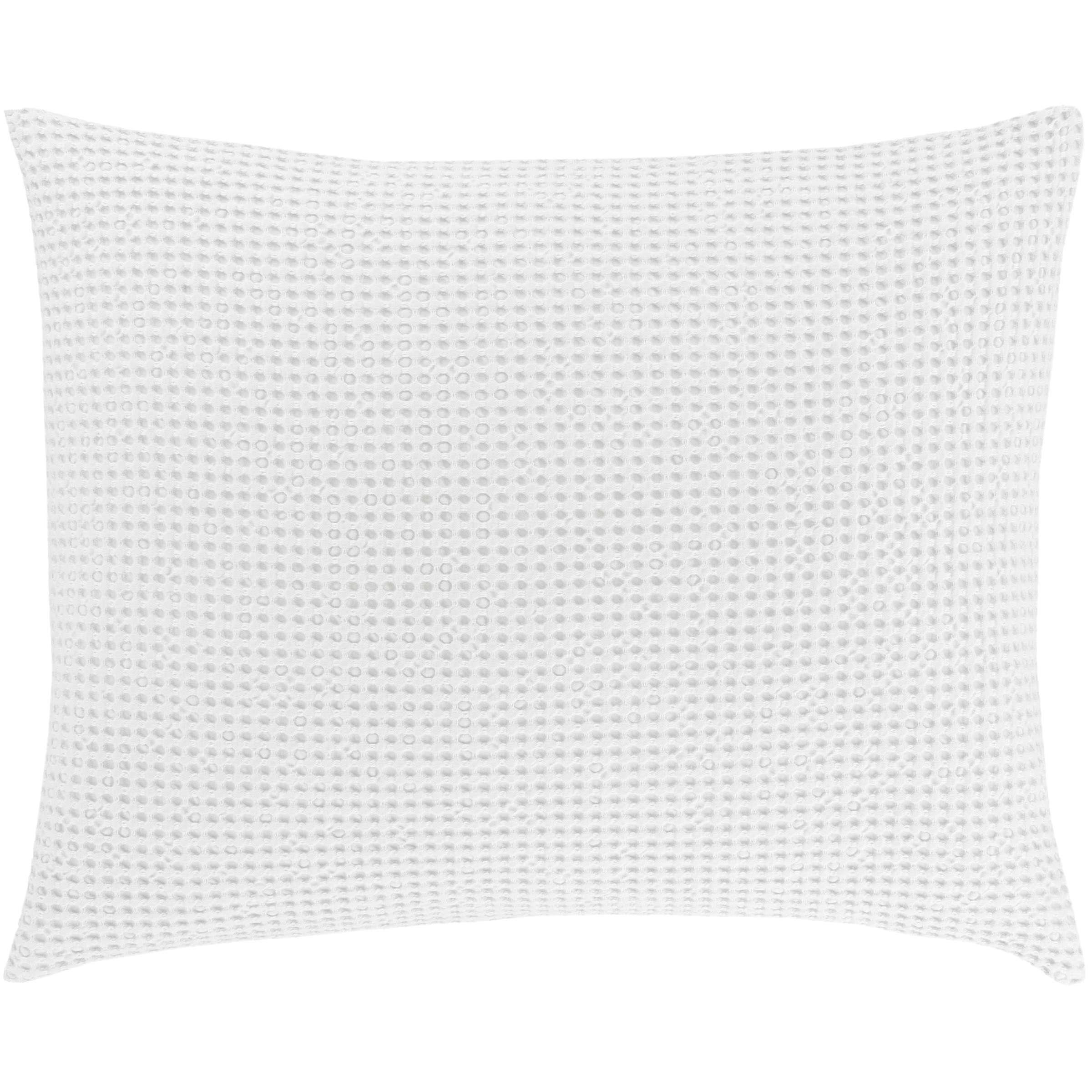 Annie Selke, Bubble White Matelasse Sham