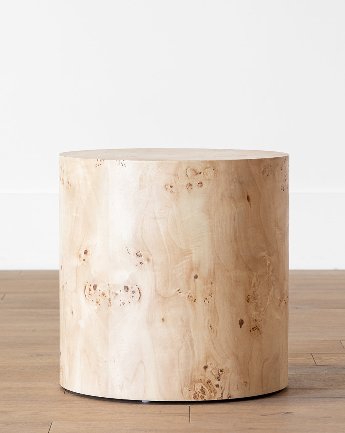 Makerspalm, Burl Wood Side Table