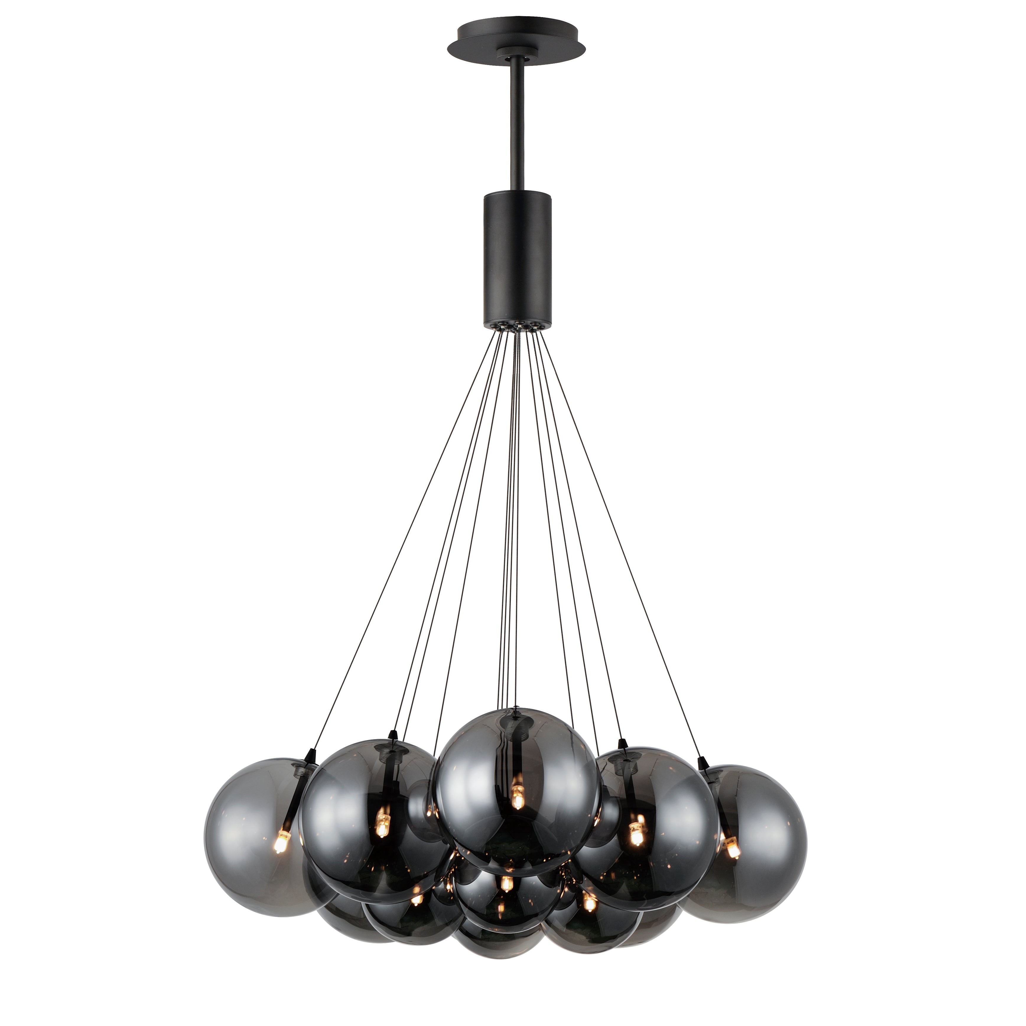 ET2 Lighting, Burst 12 Light LED Chandelier