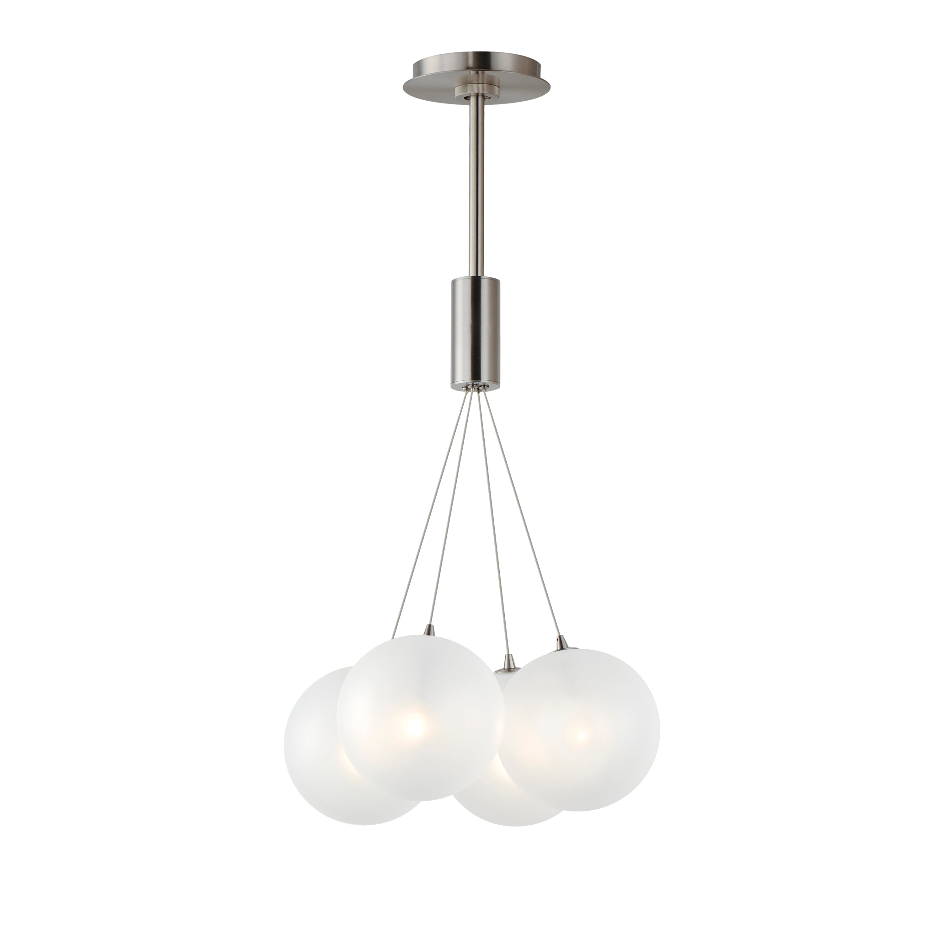 ET2 Lighting, Burst 4 Light LED Chandelier