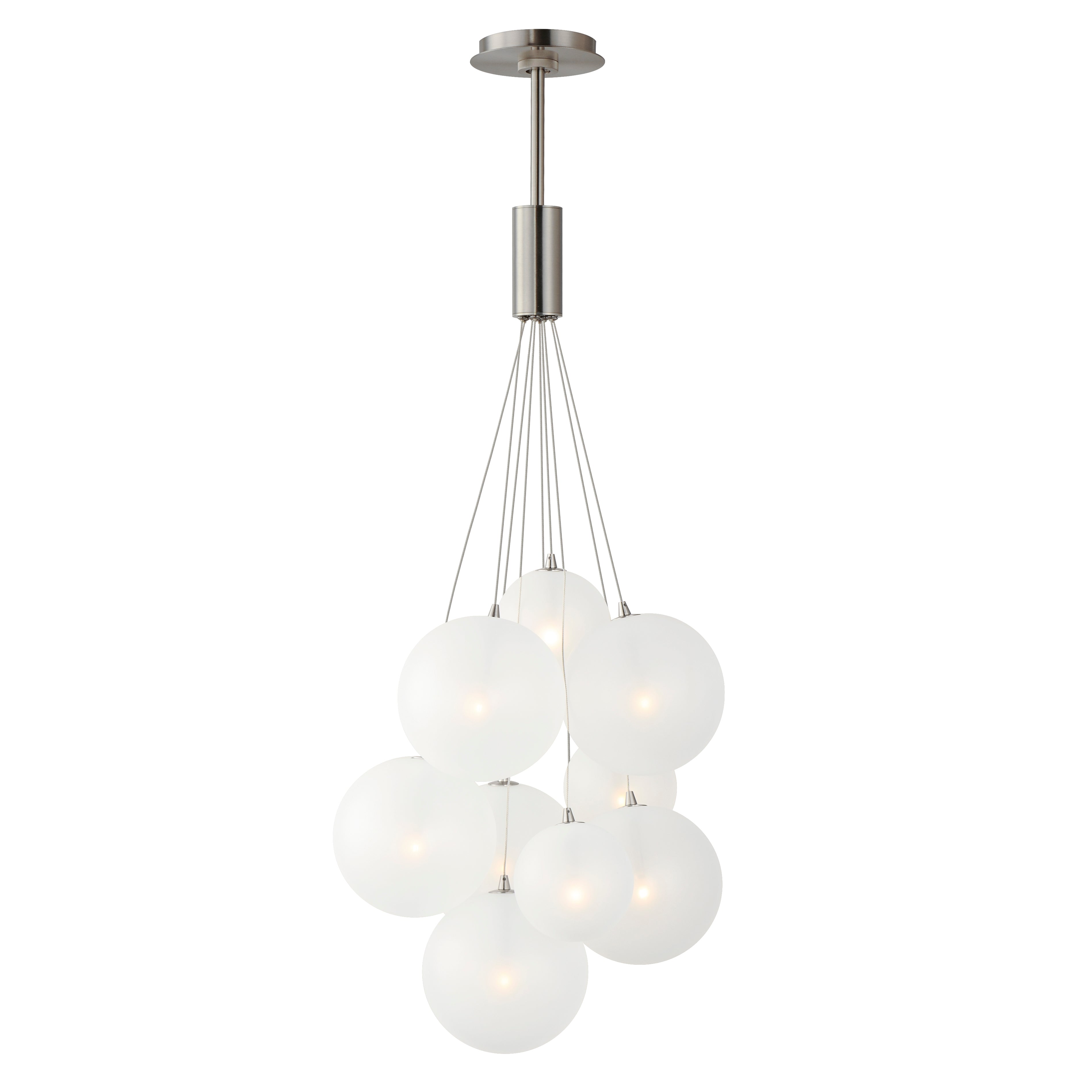 ET2 Lighting, Burst 9 Light LED Chandelier