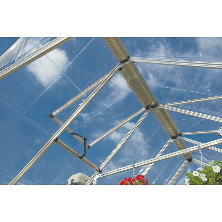 Palram - Canopia, Canopia By Palram Palram Snap & Grow 8' x 24' Greenhouse - Silver HG8024