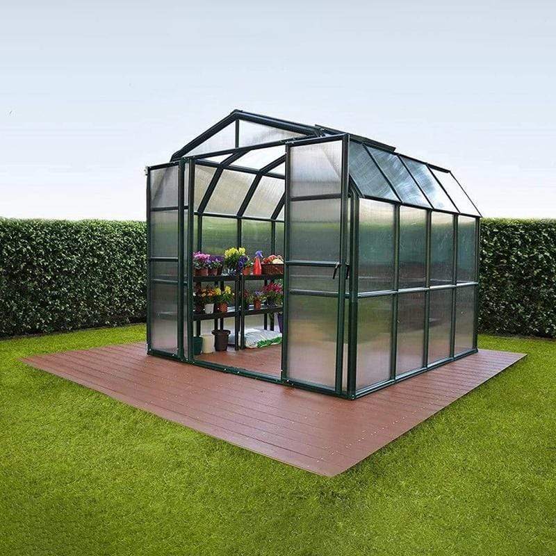 Rion, Canopia By Palram Rion Grand Gardener 2 TW 8X8 Greenhouse HG7208