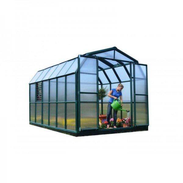 Rion, Canopia By Palram Rion Prestige 2 TW 8X12 Greenhouse HG7312