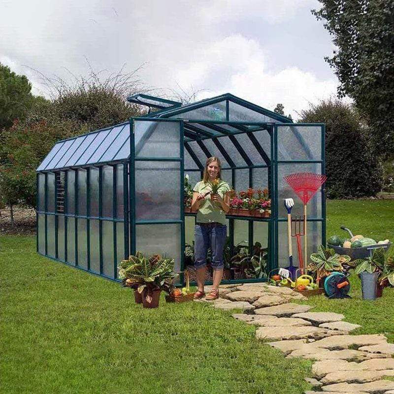 Rion, Canopia By Palram Rion Prestige 2 TW 8X16 Greenhouse