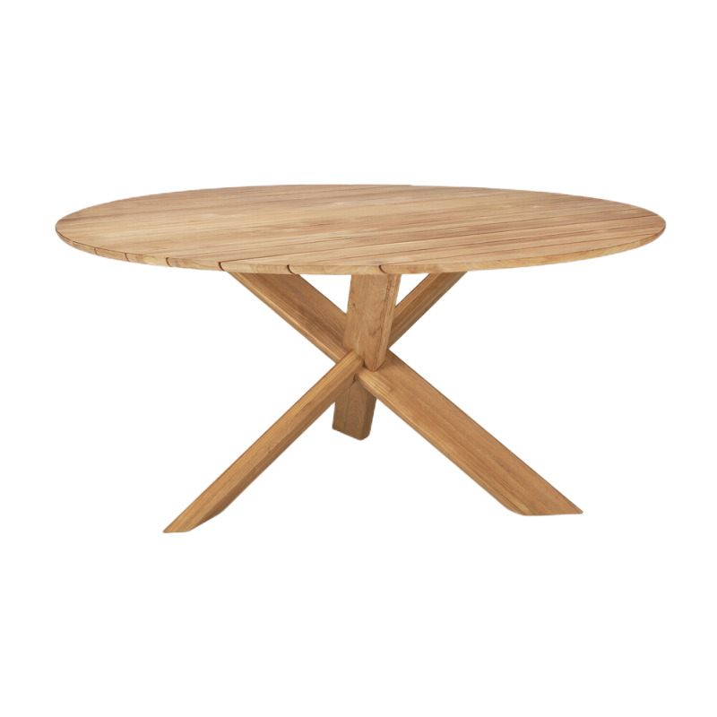 Ethnicraft, Circle Outdoor Dining Table