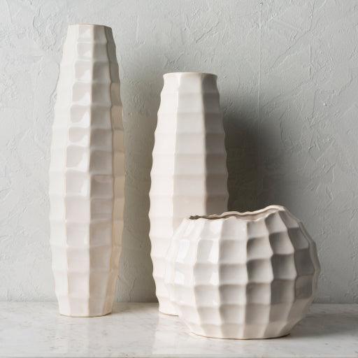 Surya, Cirio Ceramic Vase Set