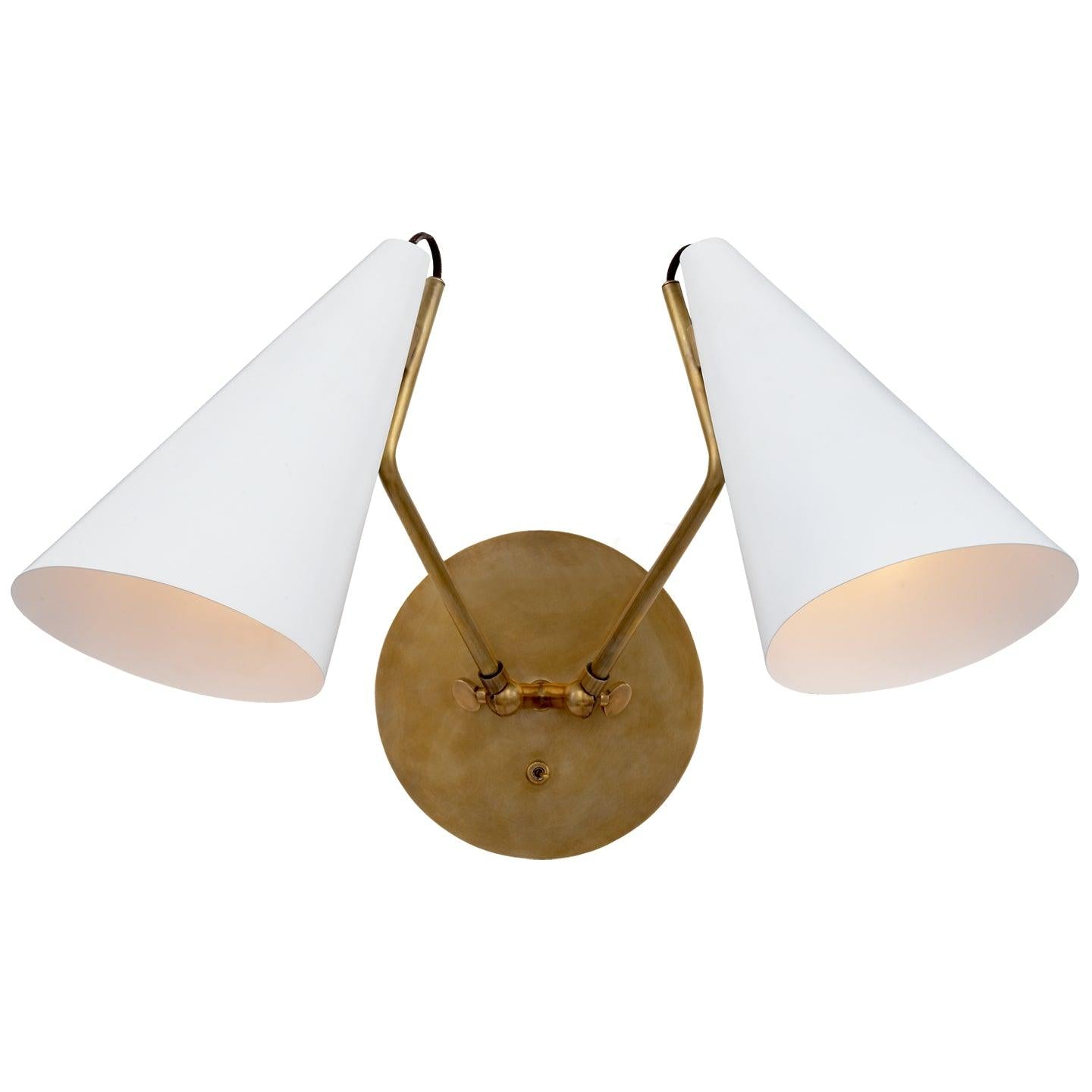 Visual Comfort, Clemente Double Sconce