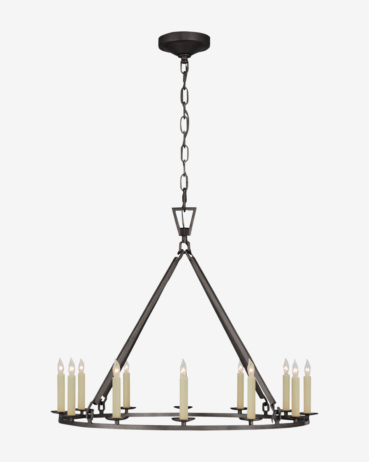 Visual Comfort, Darlana Single Ring Chandelier