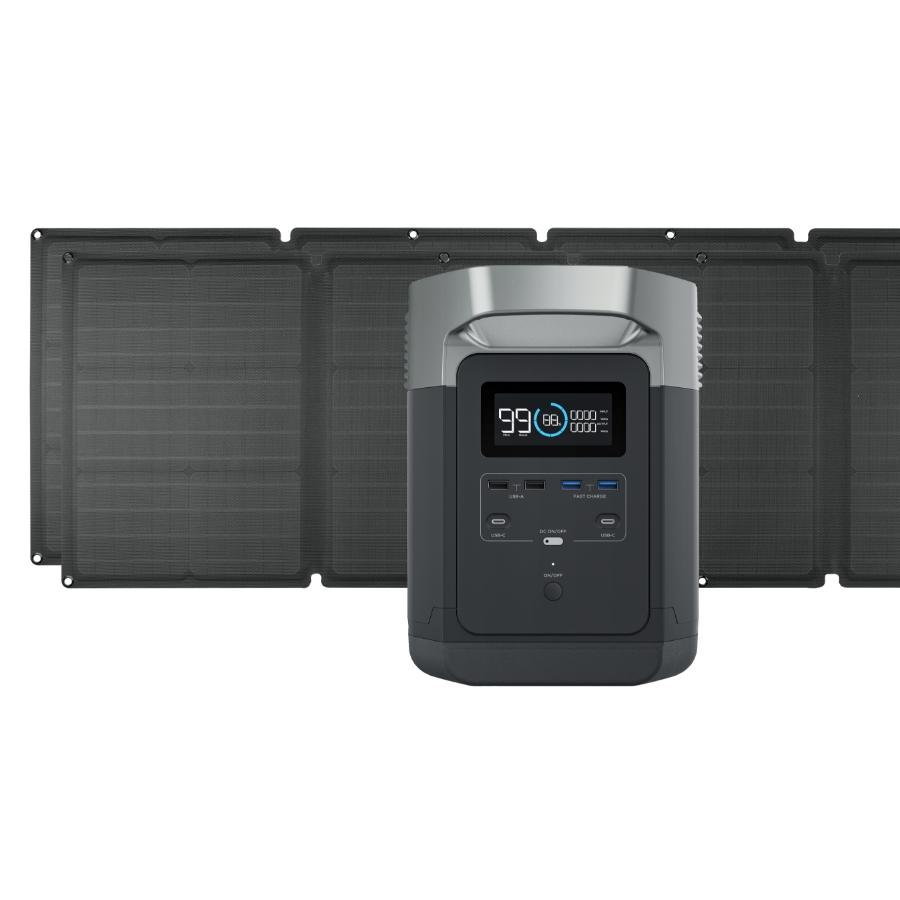 EcoFlow, EcoFlow DELTA + 2x 110W Solar Panels