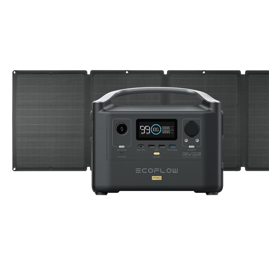 EcoFlow, EcoFlow RIVER Pro + 1x 110W Solar Panel