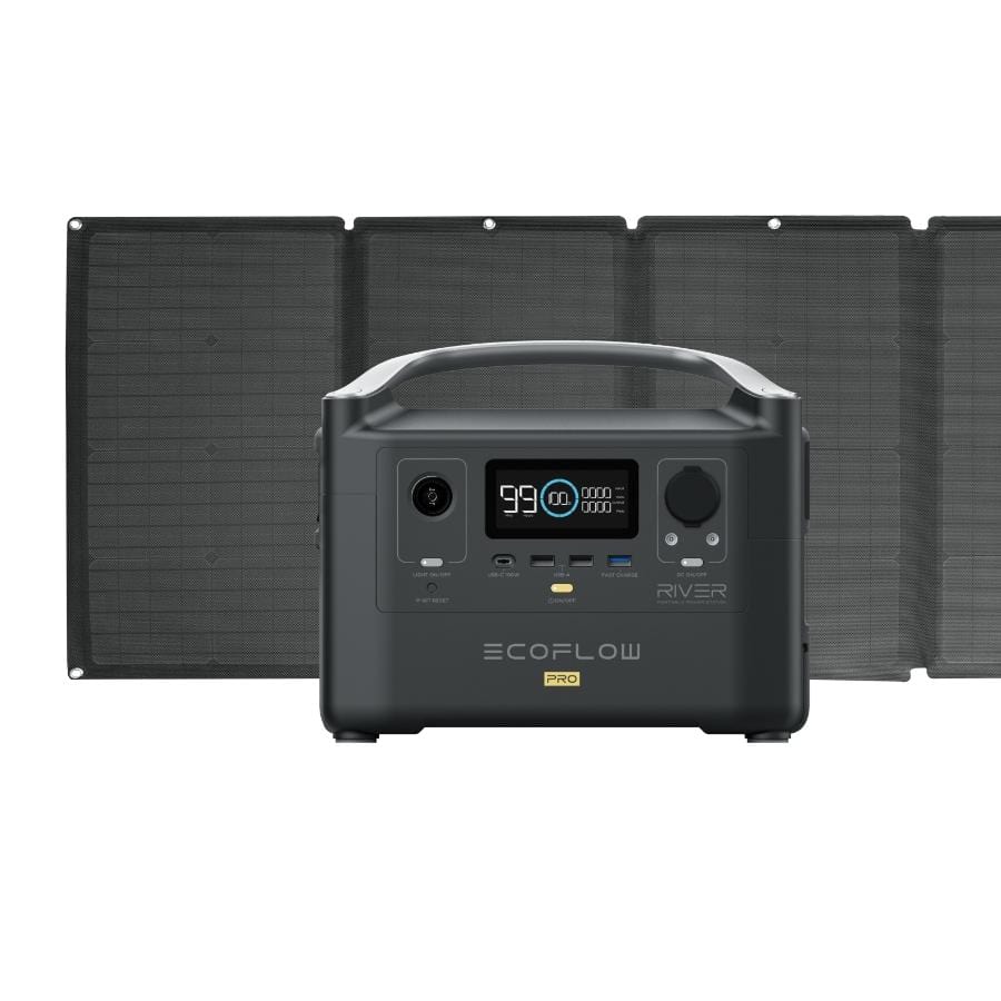 EcoFlow, EcoFlow RIVER Pro + 1x 160W Solar Panels