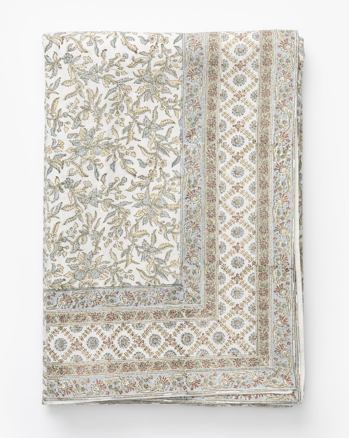 Renuka Inc., Estelle Block Print Tablecloth