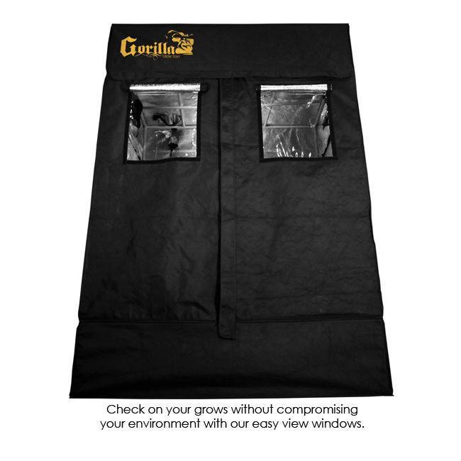 Gorilla Grow Tent, Gorilla 2′ x 4′ x 6′ 11″ Grow Tent