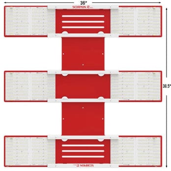Horticulture Lighting Group, HLG Scorpion Rspec Far Red LED Grow Light