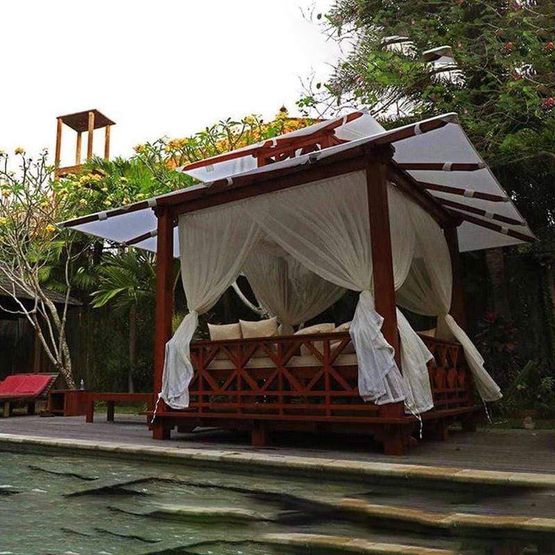 Exaco, Handcrafted Balinese Solid Wood Gazebo