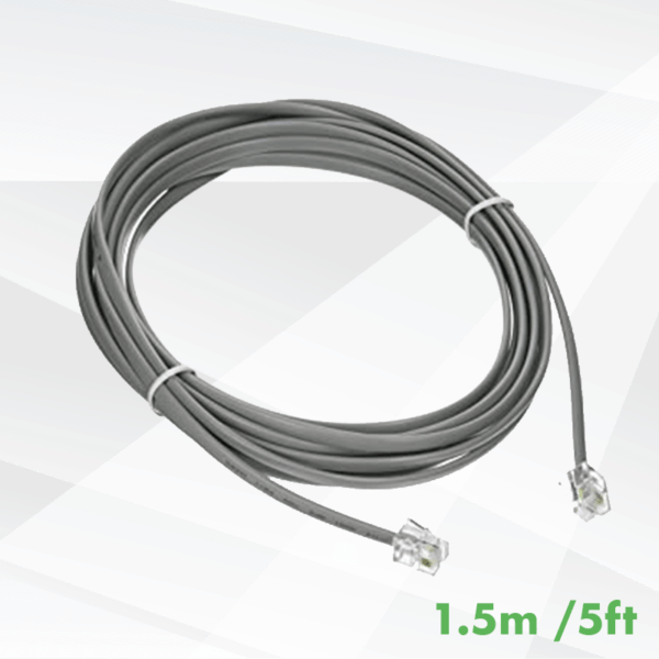 Iluminar, Iluminar | IL RJ11/14 Cable for Fixture to Fixture connection - 5ft / 1.5m (Male to Male RJ11/14 cables) OR Hash to Fixture