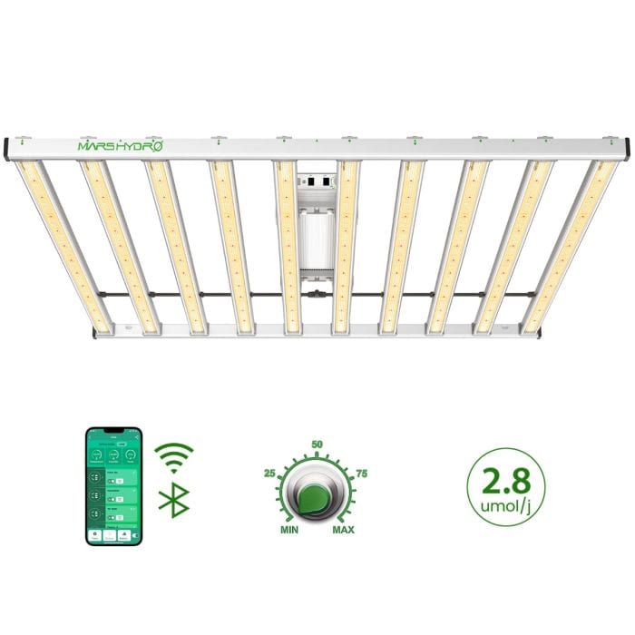 Mars Hydro, Mars Hydro FC-E1000 W CO2 Plus Scalable 1000W LED Grow Light